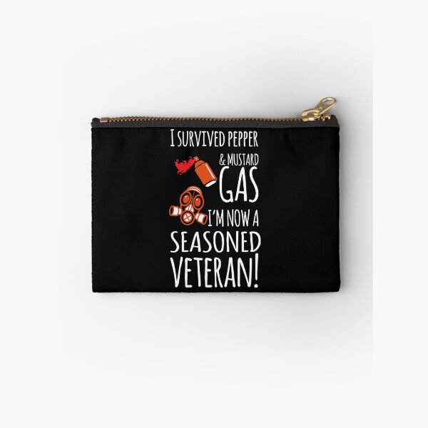 Item preview, I Survived Pepper & Mustard Gas, I'm Now A Seasoned Veteran! designed and sold by OzzieClothingC0.