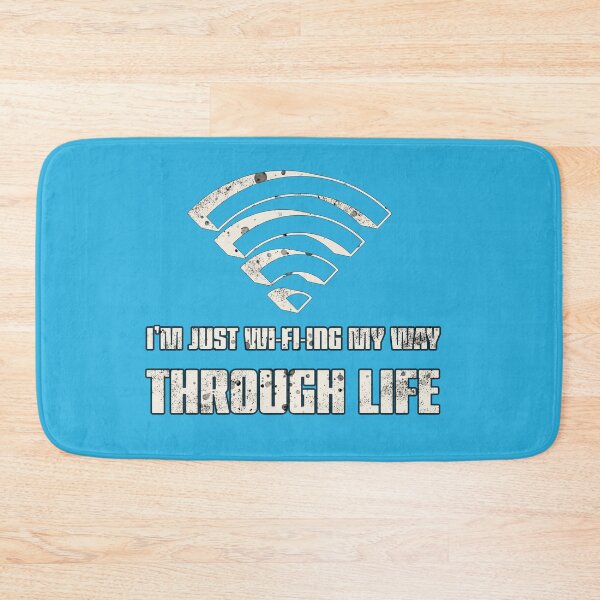 Item preview, Im just Wifiing my way trough life - Distressed designed and sold by arendbotha.
