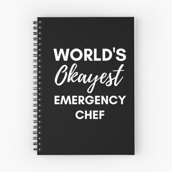 Item preview, World's Okayest Emergency Chef designed and sold by champagnemoment.