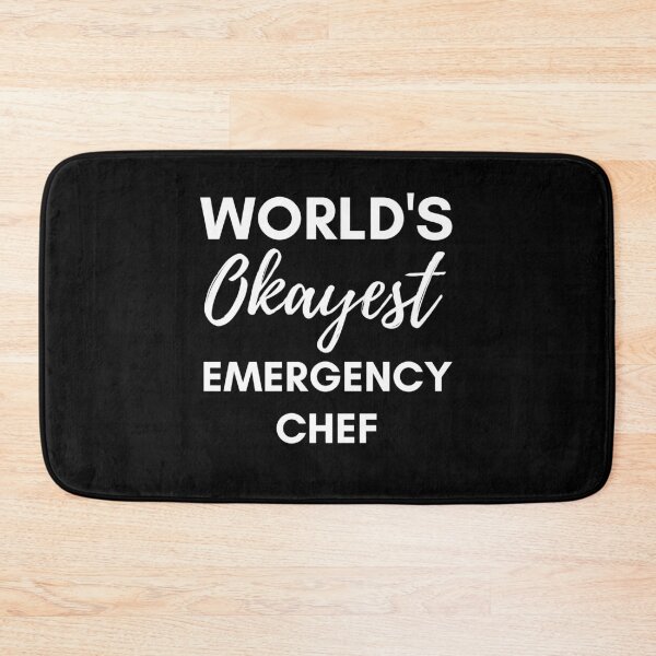 Item preview, World's Okayest Emergency Chef designed and sold by champagnemoment.