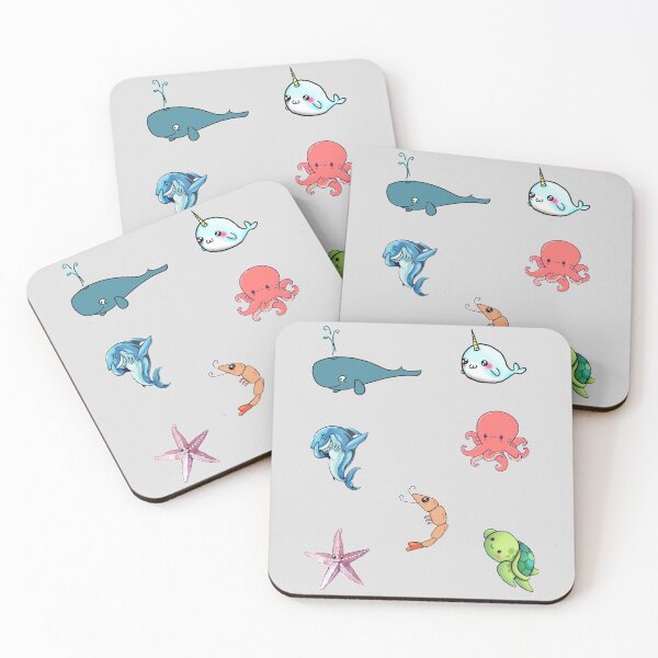 Item preview, Sea creatures cute pack designed and sold by SidTastic .