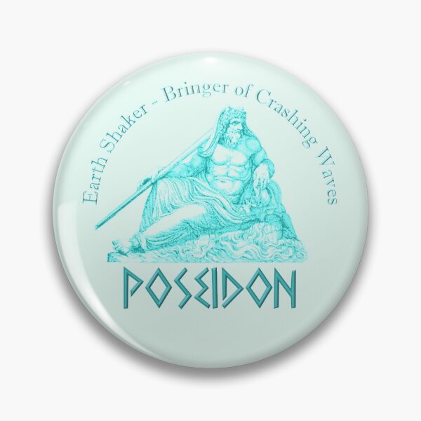 Item preview, Poseidon, Greek God of the Sea and Earthquakes  designed and sold by Prints4Pagans.