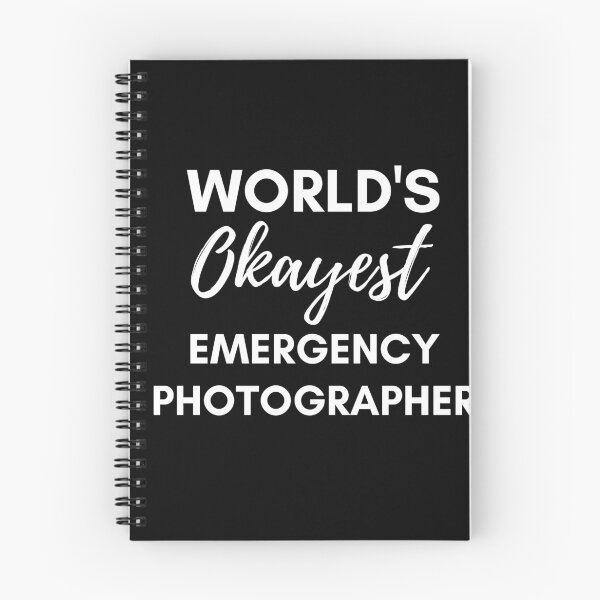 Item preview, World's Okayest Emergency Photographer designed and sold by champagnemoment.