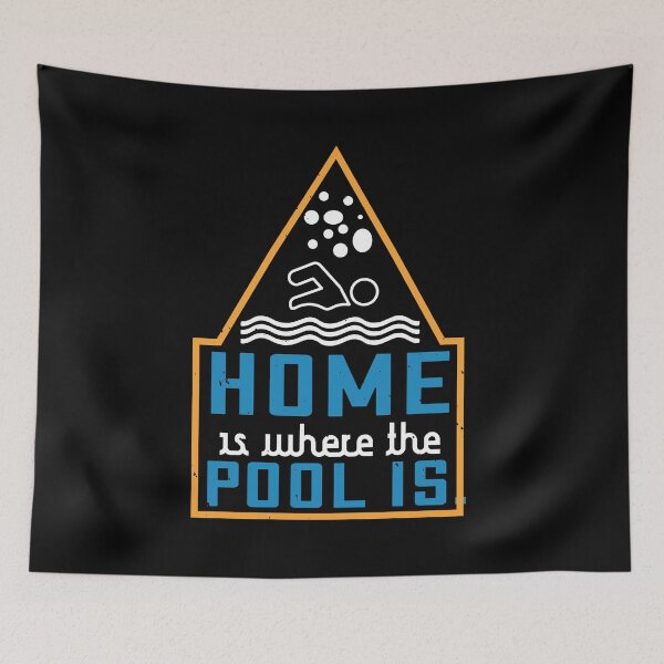 Item preview, Home Is Where The Pool Is  designed and sold by GoodVibeDesign.