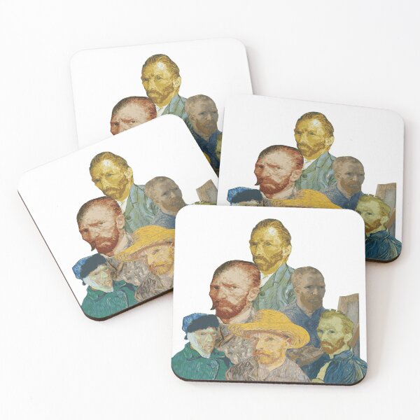 Item preview, Van Gogh Self Portraits designed and sold by Kayla Benson.