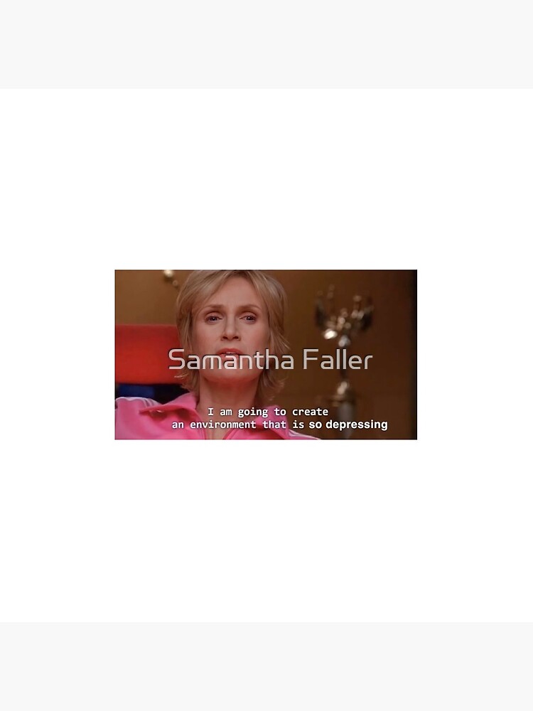 Sue Sylvester Meme Depressing Tote Bag By Sammycxsey Redbubble