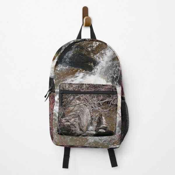 Item preview, Scenic mountain beauty with wild plants, trees, blue skies and clouds designed and sold by Ventures1.