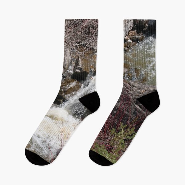 Item preview, Scenic mountain beauty with wild plants, trees, blue skies and clouds designed and sold by Ventures1.
