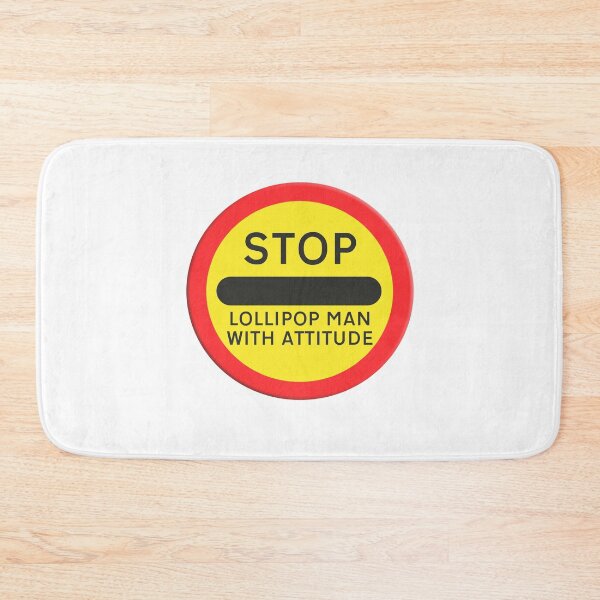 Item preview, Road sign school childrens crossing Lollipop man with attitude  designed and sold by funkyworm.