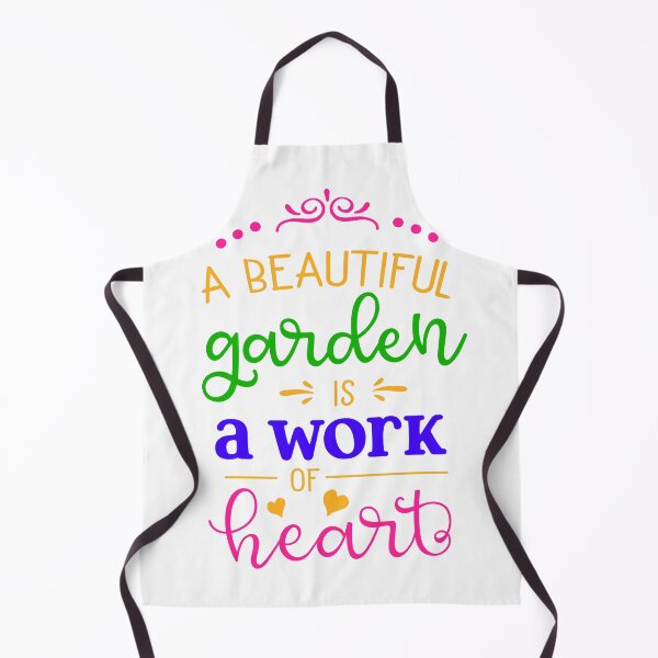 Item preview, A beautiful garden is a work of heart cute funny garden plants designed and sold by GoodyLeo.
