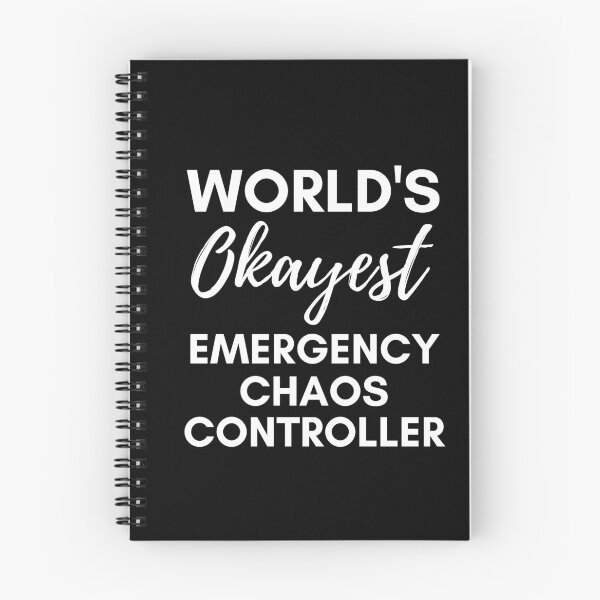 Item preview, World's Okayest Emergency Chaos Controller  designed and sold by champagnemoment.