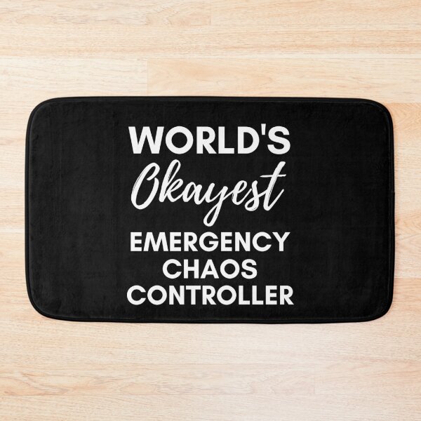 Item preview, World's Okayest Emergency Chaos Controller  designed and sold by champagnemoment.