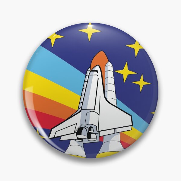 Item preview, rainbow rocket shuttle designed and sold by binti163.