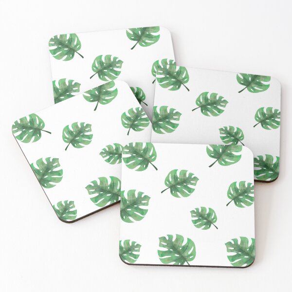 Item preview, Monstera leaf patterns designed and sold by afrapaints.