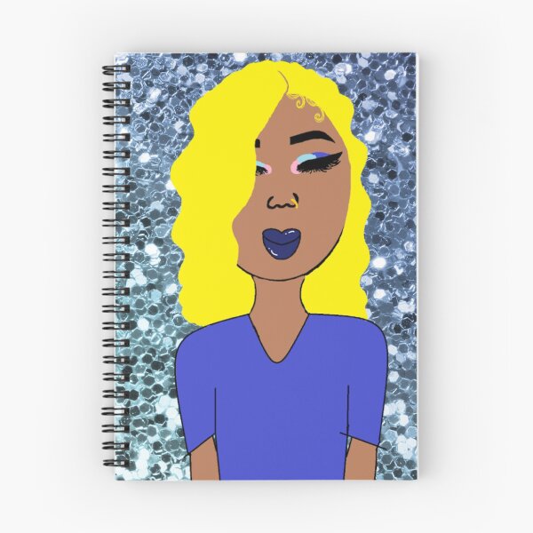 Item preview, Glam Girls Blue Chic Glitter designed and sold by alicecreates.
