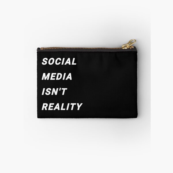 Item preview, Social Media Isn't Reality designed and sold by Rosette Doodles.