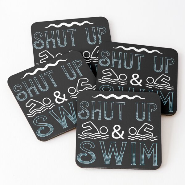 Item preview, Shut Up And Swim designed and sold by GoodVibeDesign.