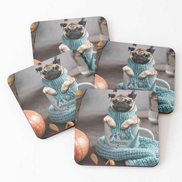 Item preview, Pug Cappuccino designed and sold by toppopin.