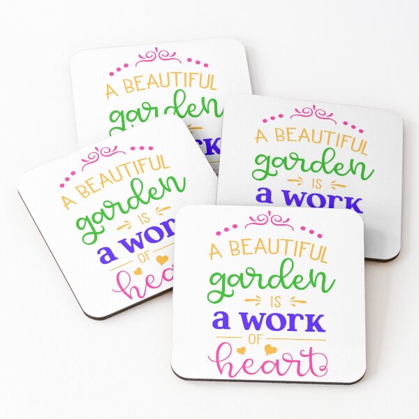 Item preview, A beautiful garden is a work of heart cute funny garden plants designed and sold by GoodyLeo.