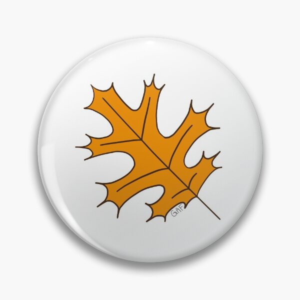 Item preview, Orange Oak Leaf designed and sold by Grace Feucht.