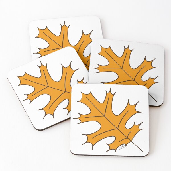 Item preview, Orange Oak Leaf designed and sold by Grace Feucht.