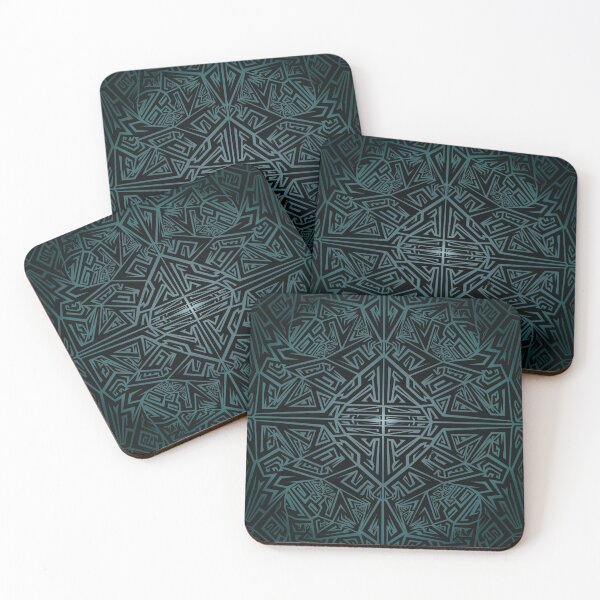 Item preview, Midnight Moon Tribal Pattern designed and sold by felinedreams.