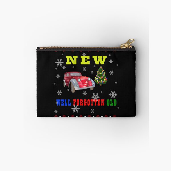 Item preview, Old car with snowflakes and a Christmas tree. designed and sold by Galina Kostyaeva.