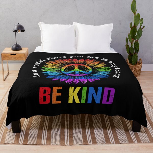 Item preview, Best Be Kind Sunflower Rainbow Flag Birthday Shirt Pride LGBT Month Human Rights T Shirt designed and sold by tuanitus.