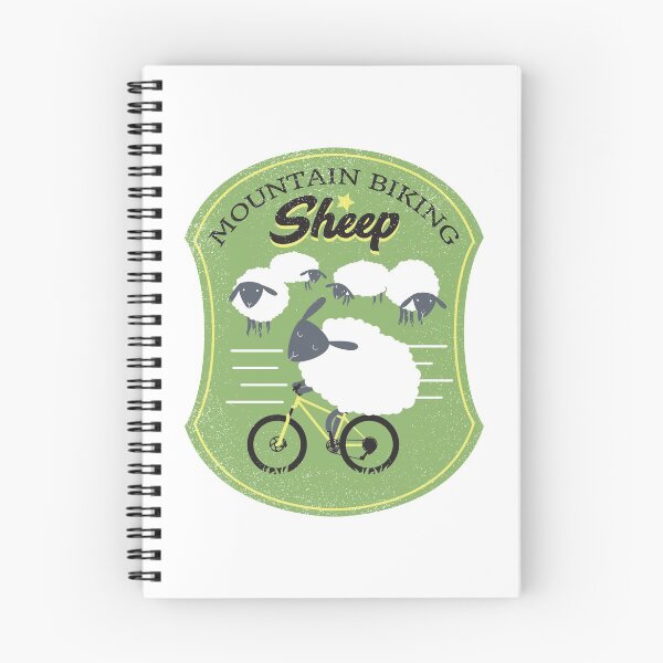 Item preview, Mountain Biking Sheep designed and sold by Andantino.