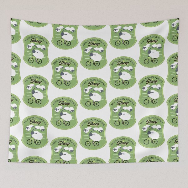 Item preview, Mountain Biking Sheep designed and sold by Andantino.