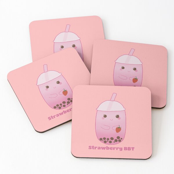 Item preview, Strawberry Bubble Tea  designed and sold by jvcoart.