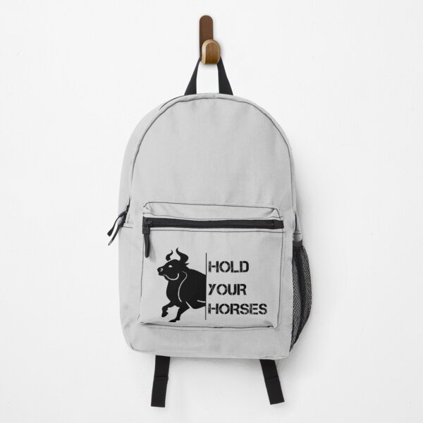 Item preview, Slightly Wrong Horse Bull "Hold Your Horses" designed and sold by AshzShop.