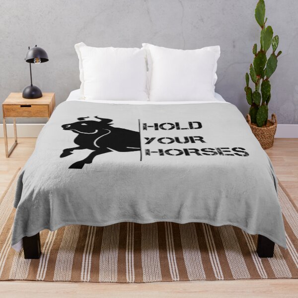 Item preview, Slightly Wrong Horse Bull "Hold Your Horses" designed and sold by AshzShop.