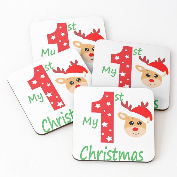 Item preview, Baby First christmas reindeer santa designed and sold by shivani21061993.