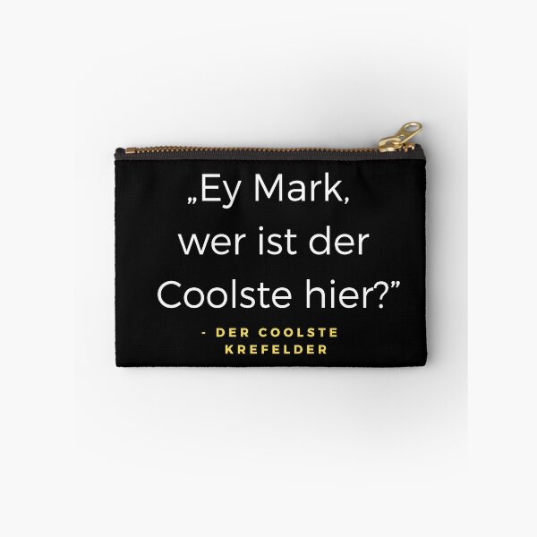 Item preview, Ey Mark, wer ist der coolste hier? - Der coolste Krefelder Quote designed and sold by ubaDesigns.