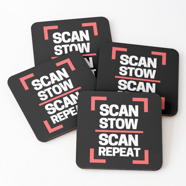 Item preview, scan stow scan repeat designed and sold by ohmier.