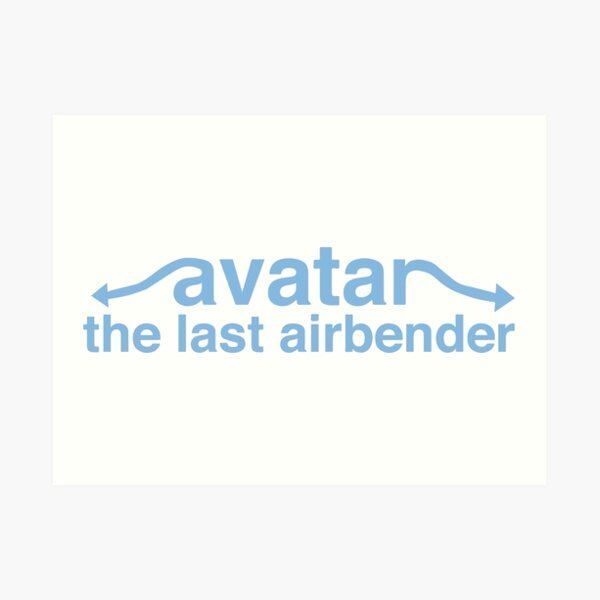 "Avatar the Last Airbender Arrow Logo" Art Print by kebenson | Redbubble