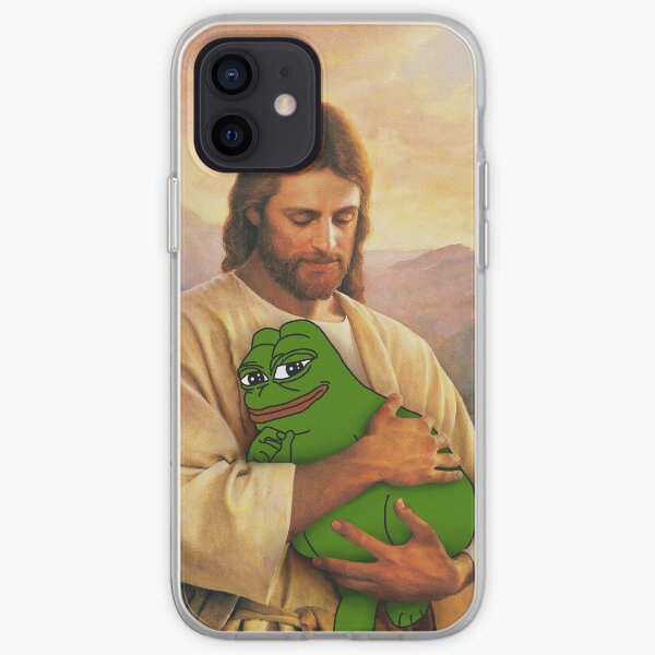 Jesus Loves Little Pepe Iphone Case Cover By Pepe Dealer Redbubble