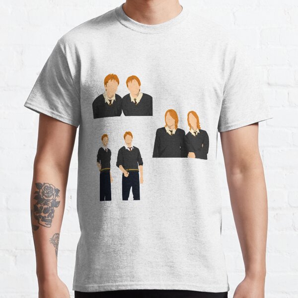 Fred and george weasley t shirt Clearance