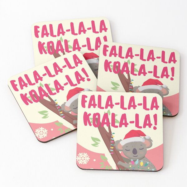 Item preview, falalala koala la / christmas koala greeting designed and sold by SpicyCherrys.