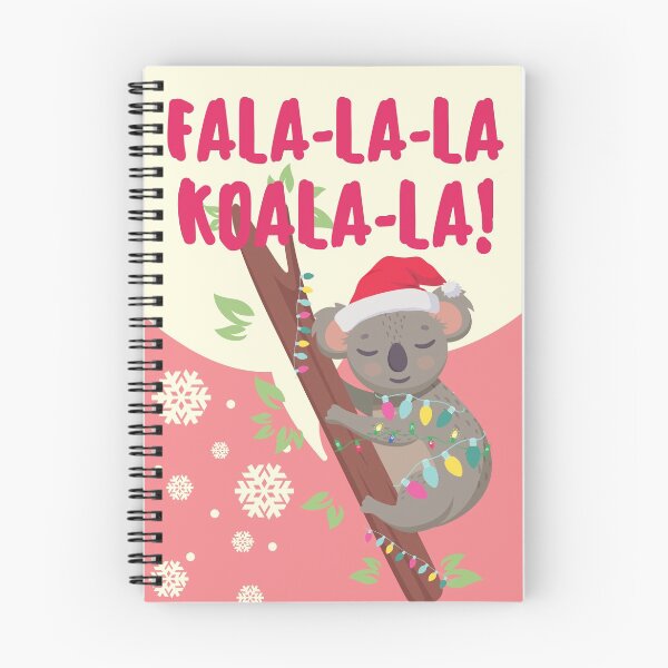 Item preview, falalala koala la / christmas koala greeting designed and sold by SpicyCherrys.