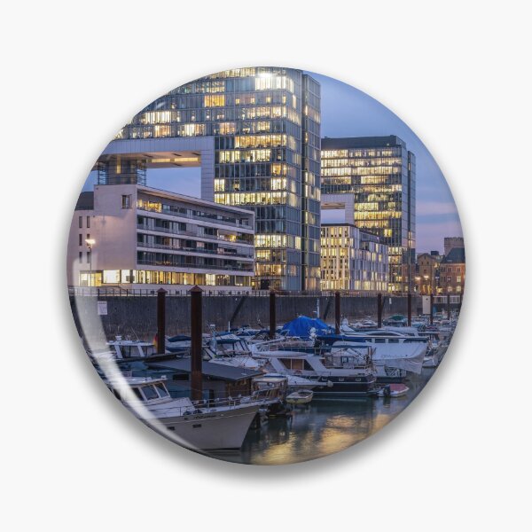 Item preview, Rheinauhafen and crane houses in Cologne designed and sold by reisefoto.