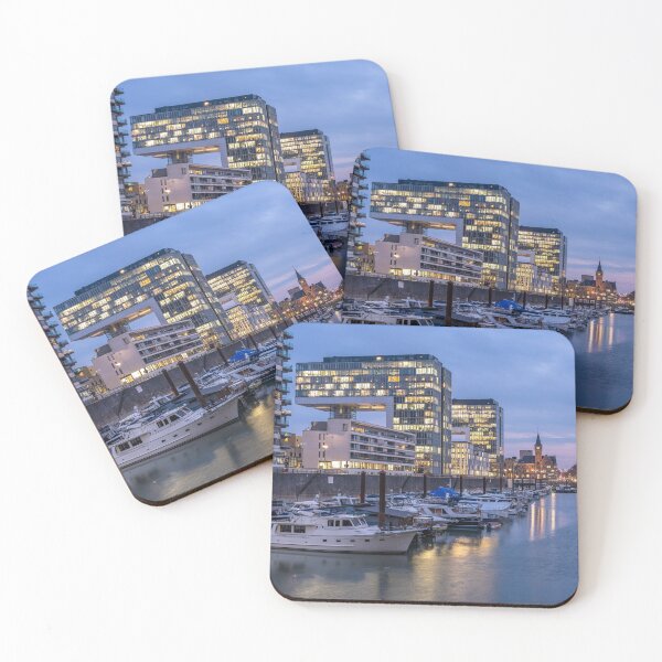 Item preview, Rheinauhafen and crane houses in Cologne designed and sold by reisefoto.