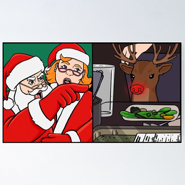 Item preview, Rudolf The Red Nose Reindeer designed and sold by badnobe.