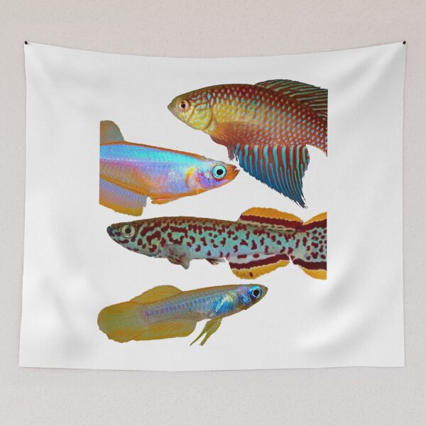 Item preview, Killifish Multi Pattern with Gardneri designed and sold by killies.