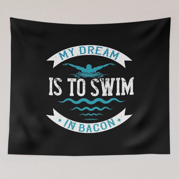 Item preview, My Dream Is To Swim designed and sold by GoodVibeDesign.