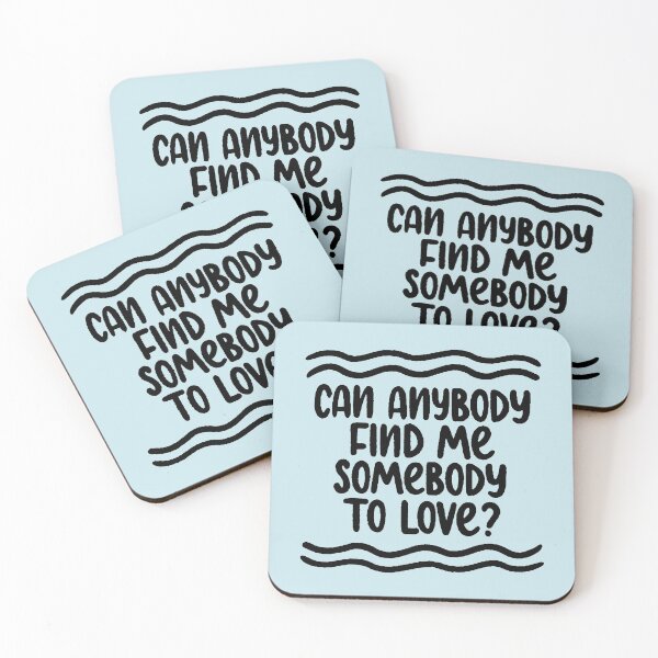 Item preview, Somebody to love designed and sold by letterbrighter.