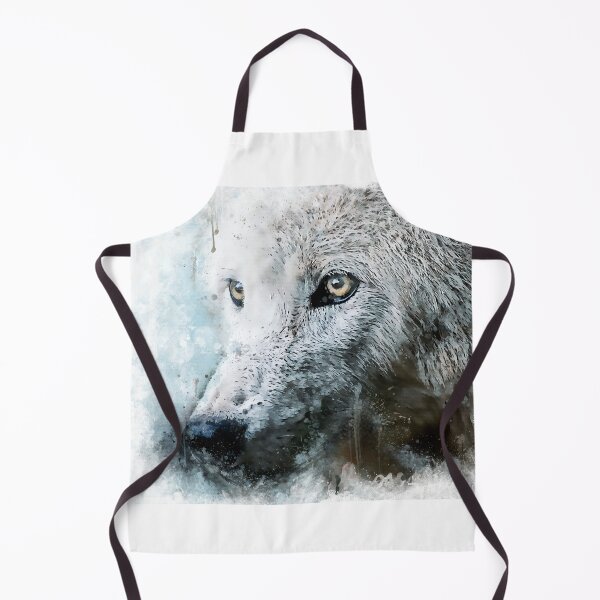 Item preview, Wolf head - animal illustration designed and sold by rybakowvalery.