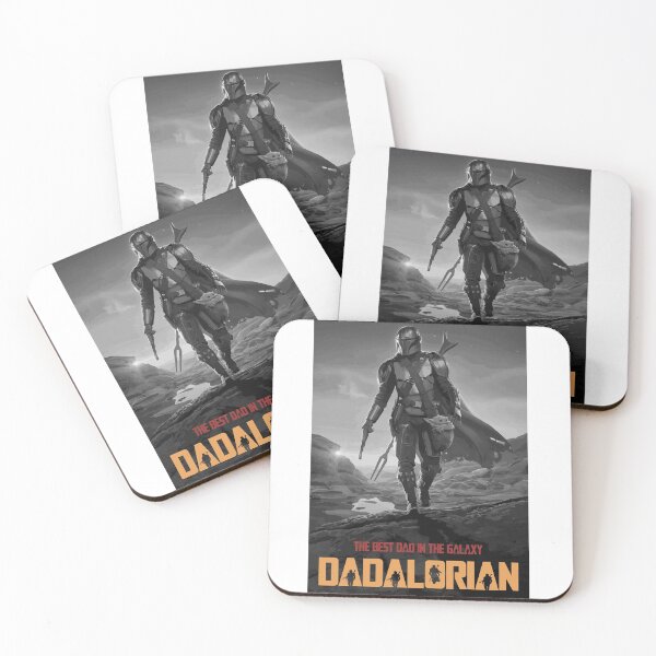 Item preview, Dadalorian the best dad in the galaxy -BW vintage designed and sold by IgaBarClay.