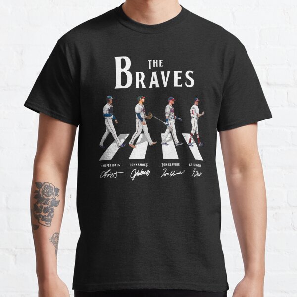 MLB The Braves Abbey Road Swanson Albies Freeman And Acuna Jr Signatures  Shirt, hoodie, sweater, long sleeve and tank top